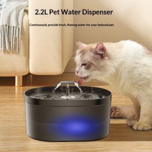 Fuente de Agua Doble para Mascotas - Hidratación Continua