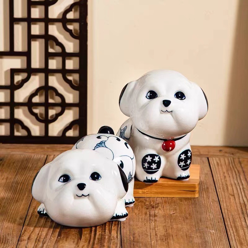 Figurita Decorativa de Perro Adorable para tu Hogar