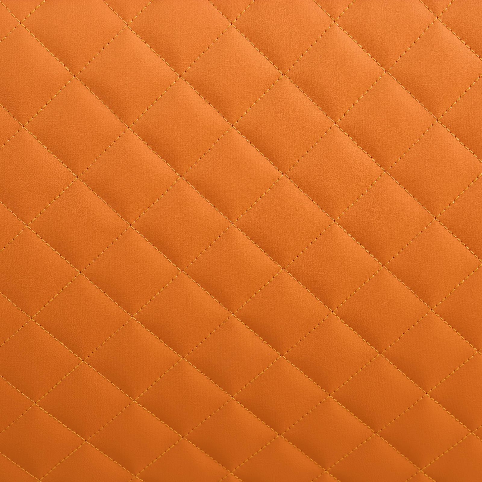 Taburete Rascador Cuadrado Gato Naranja Piel - Imagen 3