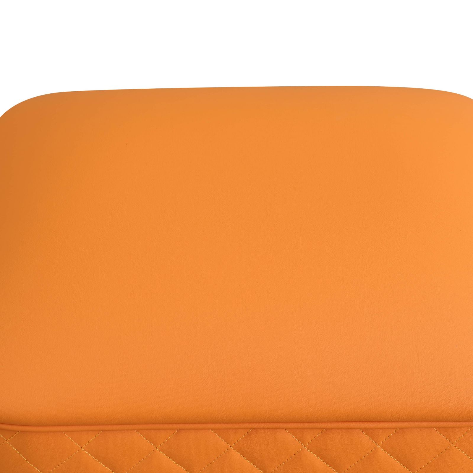 Taburete Rascador Cuadrado Gato Naranja Piel - Imagen 6