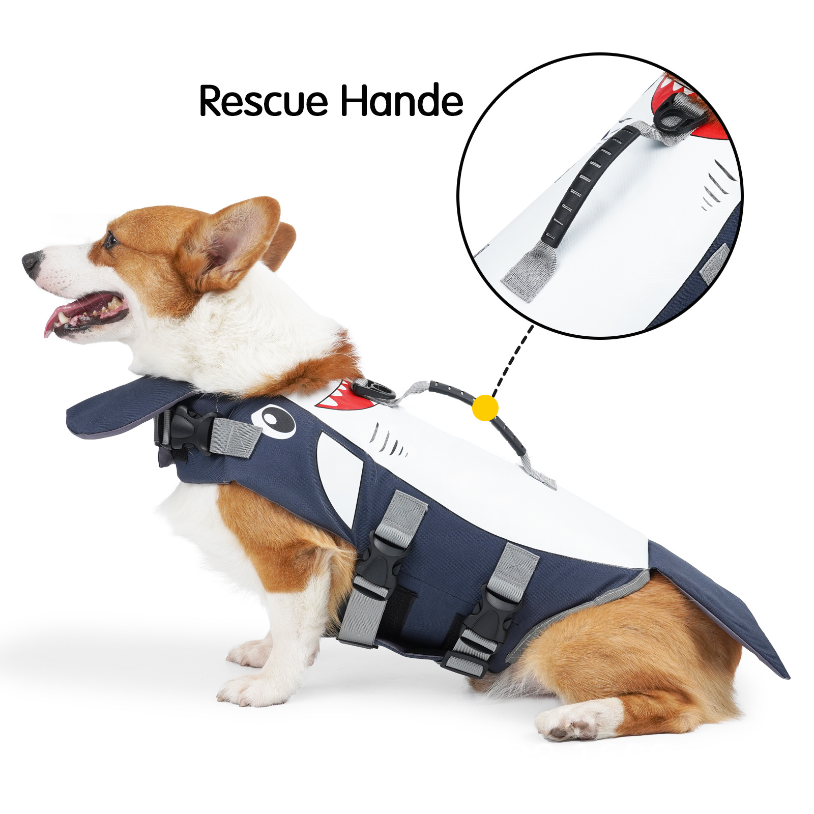 Chaleco Salvavidas para Perros - Seguridad en el Agua - Imagen 3