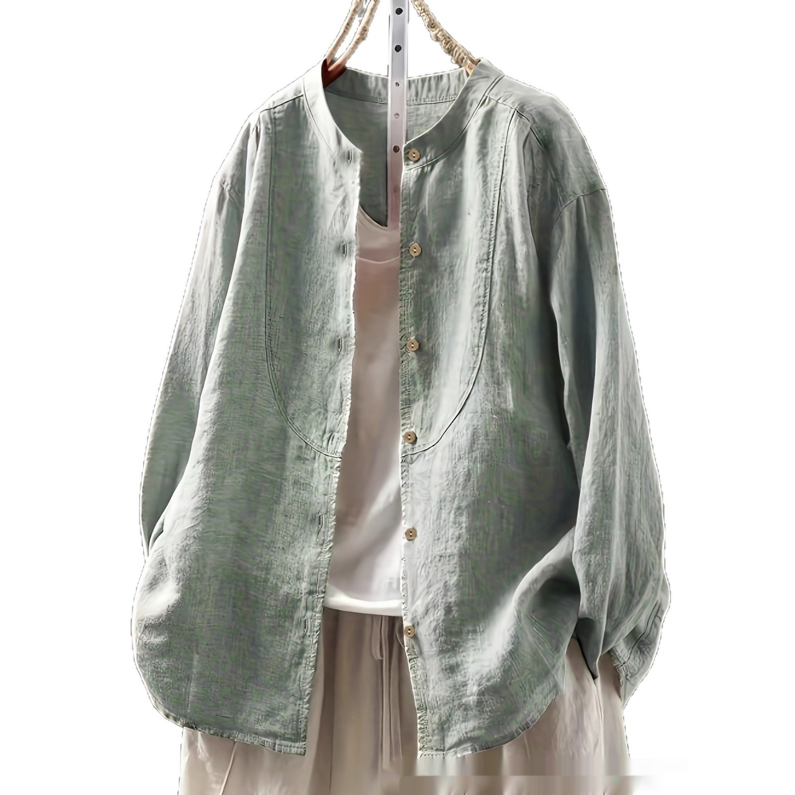 Camiseta Cardigan Holgada para Perros - Estilo Retro - Imagen 3