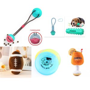 Juguetes Interactivos Perro - Pelota Cuerda Limpieza Dental