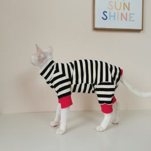 Ropa Protectora para Gatos sin Pelaje - Elástica