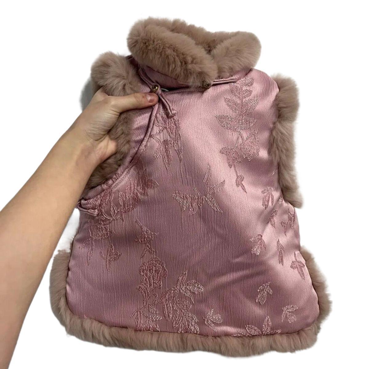 Traje Qipao Chino Otoño Invierno para Mascotas 🐾 - Imagen 2