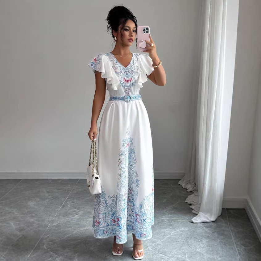 Vestido Largo Elegante para Perras con Encaje 🐾 - Imagen 5