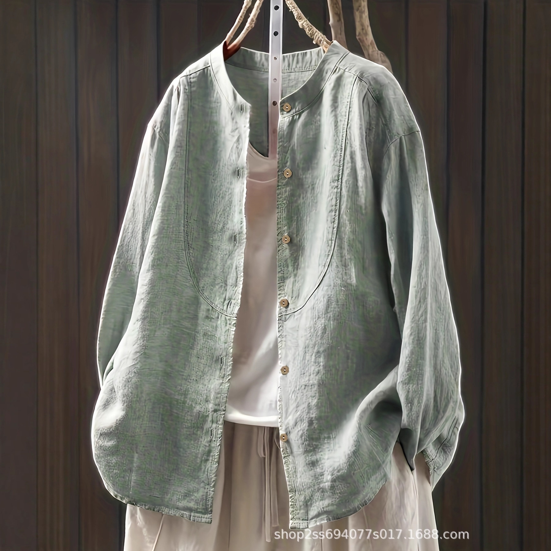 Camiseta Cardigan Holgada para Perros - Estilo Retro - Imagen 2